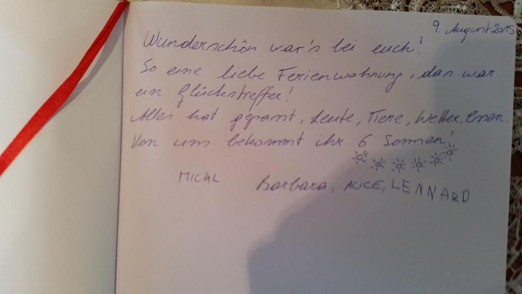 Urlaubsnest Lägenhet Harbach  Rum bild